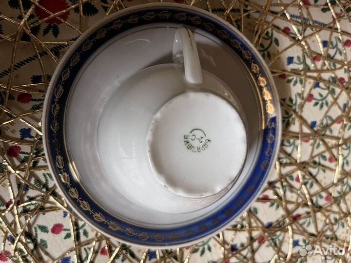 Чашка с блюдцем