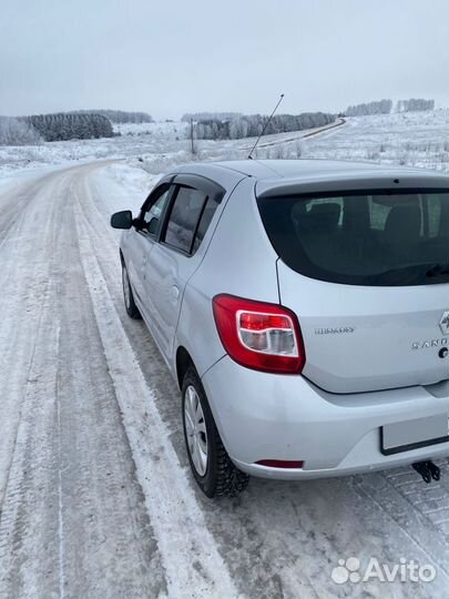 Renault Sandero 1.6 МТ, 2016, 132 000 км