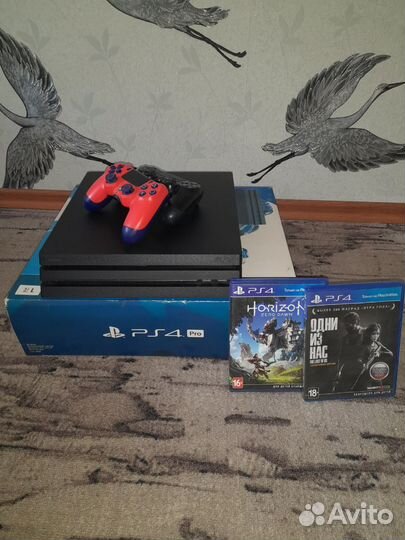 Sony playstation 4 PS4 pro 1tb с играми