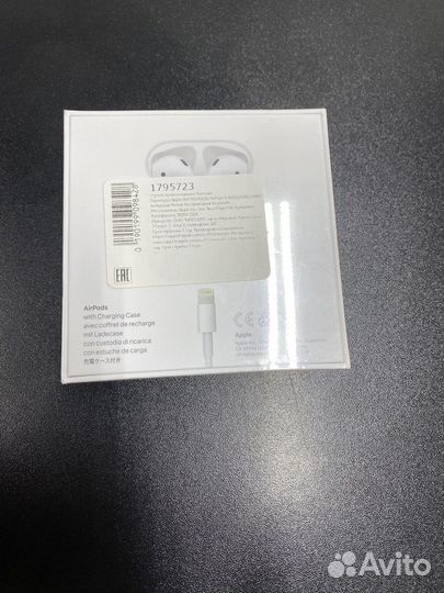 Беспроводные наушники apple airpods 2