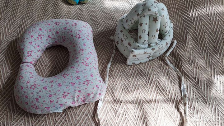 Круг для плавания грудничков и шапка антибабаха