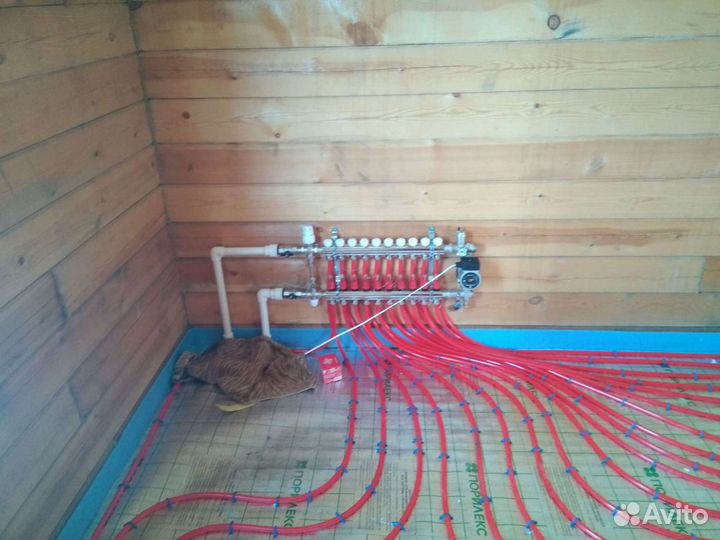 Теплый пол, отопление, водоснабжение