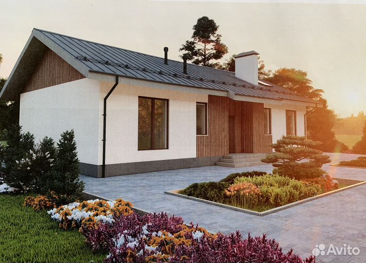 Проект дома и летней кухни