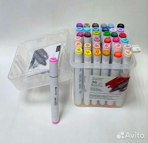 Маркеры для скетчинга Малевичъ 36 цветов
