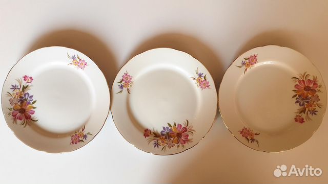 Тарелки фарфор Jamatsu Япония 1970-х годов