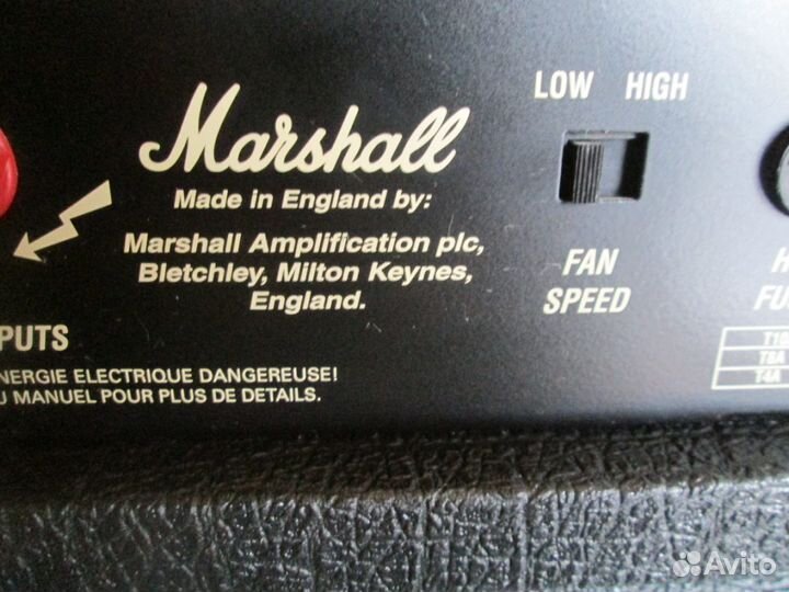 Басовый стек marshal VBA 400 -400 w. англия