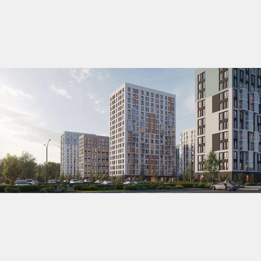 2-к. квартира, 52 м², 15/15 эт.