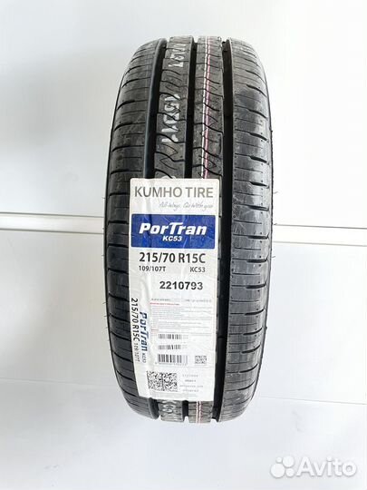 Kumho PorTran KC53 215/70 R15C 109T