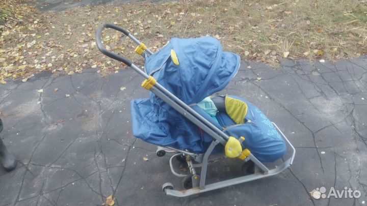 Санки коляска Ника 7