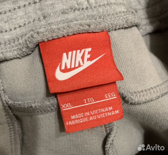 Штаны Nike tech fleece 2xl