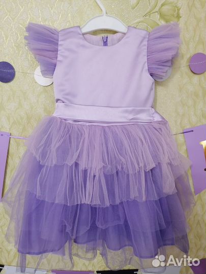 Нарядное платье 86 92