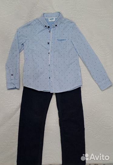 Рубашка+брюки+жилет с бабочкой