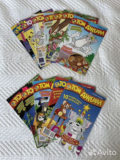 Комиксы Том и Джерри