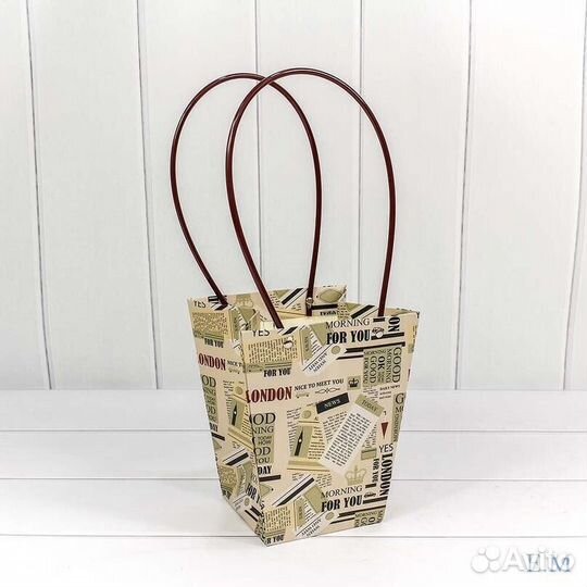 Пакет подарочный крафт 