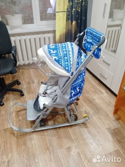 Коляска санки