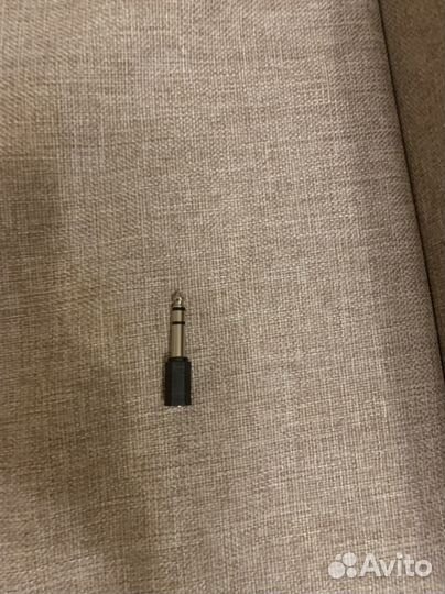 Переходник адаптер мини джек 3,5 - джек 6,3