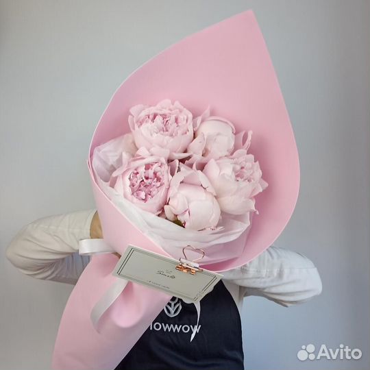 Букет пионов