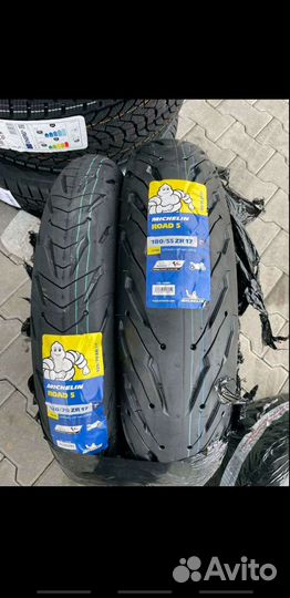 Шины Michelin road 5 120/70-17 180/55-17