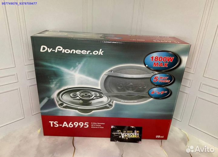 Новая автомобильная акустика Pioneer TS-A6995