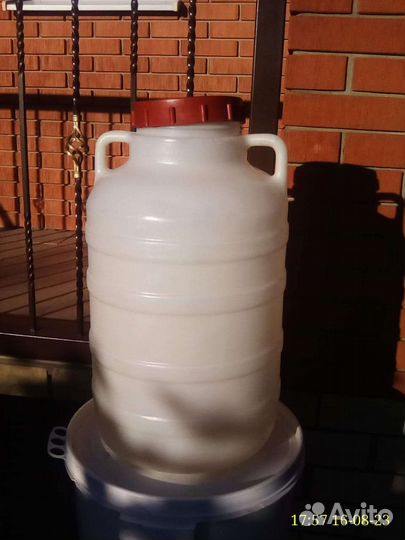 Бочка пластиковая пищевая бу