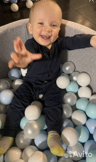 Сухой бассейн с шариками бу