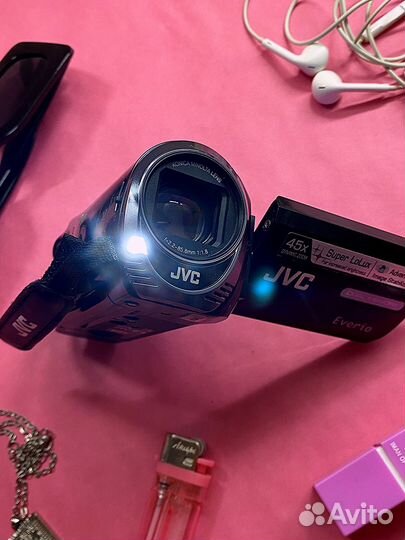 Винтажная y2k цифровая видеокамера в стиле VHS