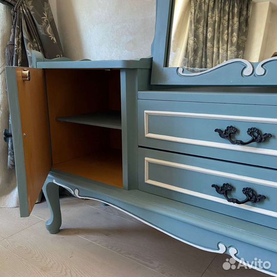 Тумба трюмо массив