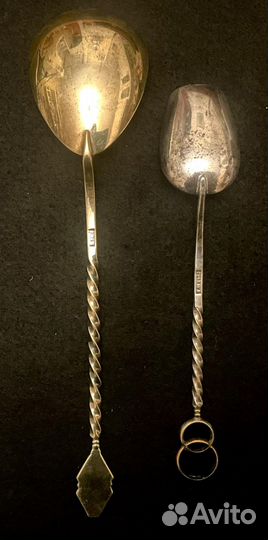 Ложка мельхиоровая раздаточная