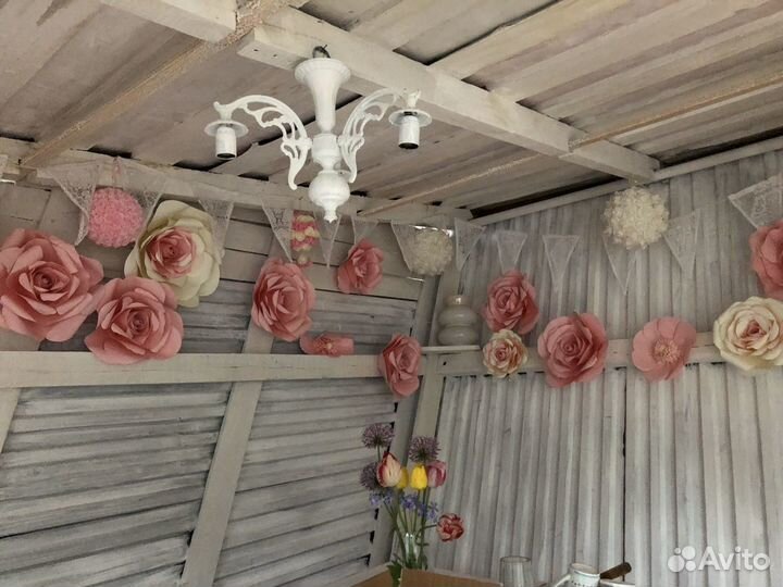 Украшения на день рождения свадьбу