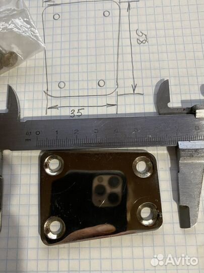 Некплейт - Jolana Diamant Bass