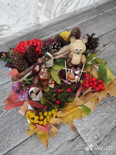 Поделки в детский сад осень