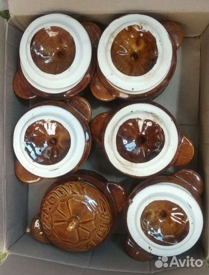 Горшки керамические