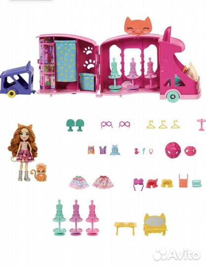 Enchantimals модный грузовик новинка