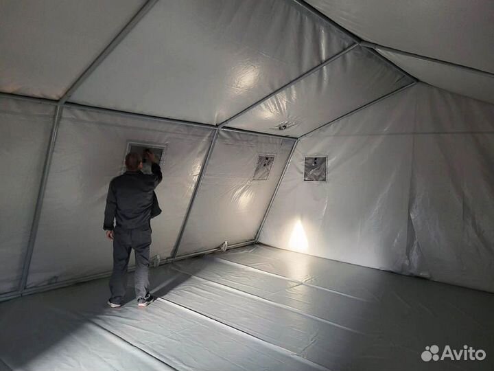 Палатки армейские Памир на 30 человек