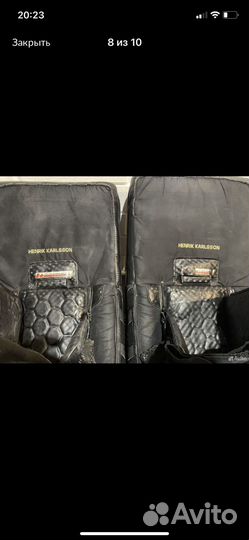 Вратарские щитки brians 37+1 рост от 185