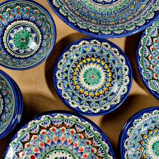 Ляган, пиала, коса