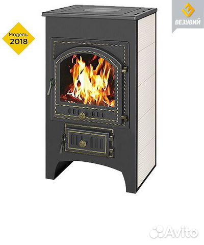 Печь-камин пк-02 (205) С плитой 
