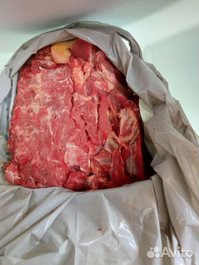 Мясо обрезь говядина для кошек и собак