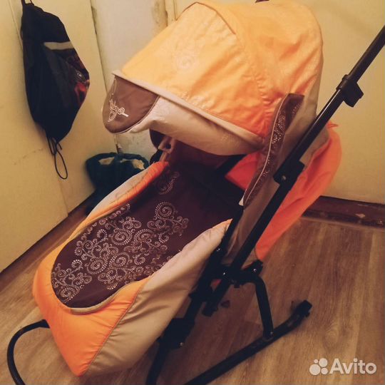 Коляска санки