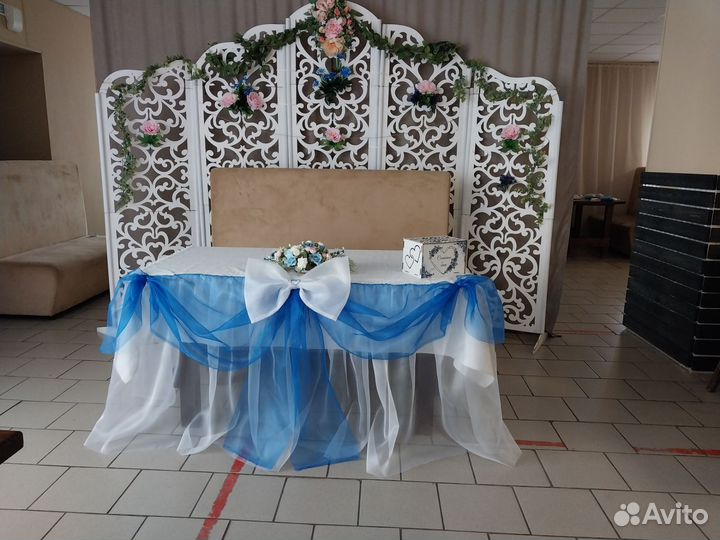 Свадебные украшения зала