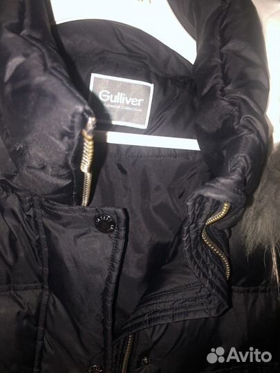 Пуховик для девочки рост 152