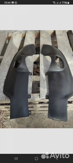 Накладки на задний бампер mazda 6 mps