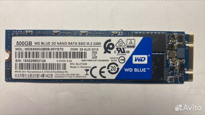 Ssd m2 512 WD (Western Digital)