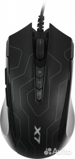 Мышь A4Tech X89 Maze черный оптическая 2400dpi USB 8but (X89 (maze)