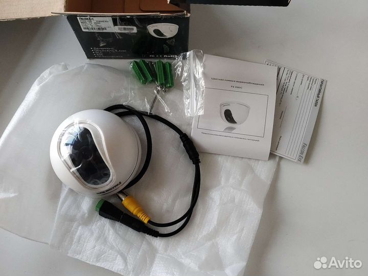 Цветная купольная видеокамера