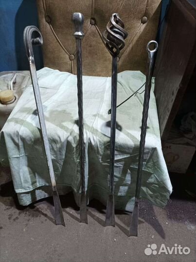 Ложка для обуви кованая