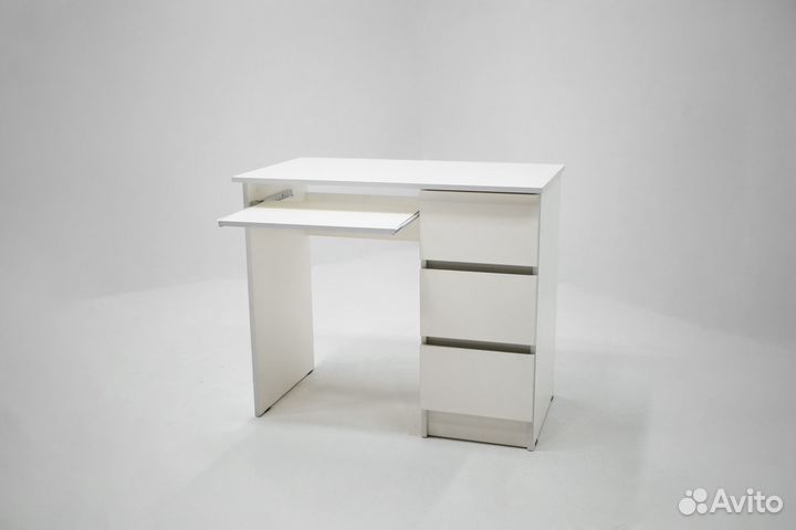 Стол письменный Охта 900 правый (белый)