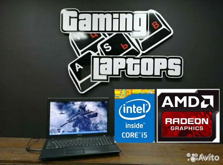 Ноутбук Asus / i5-2410 / HD7470 /320Gb