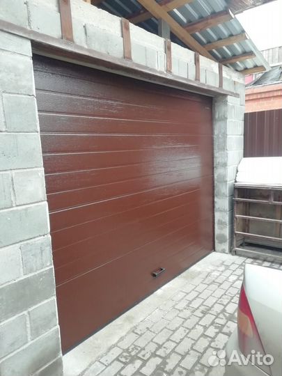 Готовые ворота для гаража Дорхан, с пультом