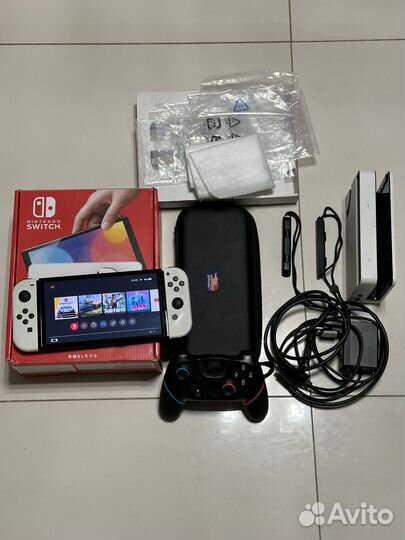Nintendo switch Oled (полный комплект)